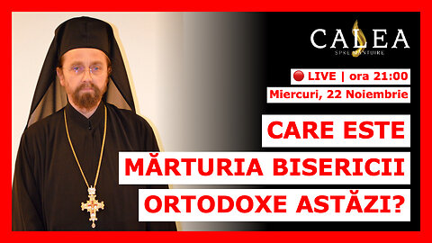 🔴 LIVE #682 - MĂRTURIA BISERICII ORTODOXE ASTĂZI || Pr. ANDREI