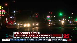 Man shot in South Bakersfield