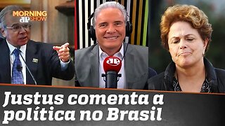 Justus adoraria Guedes presidente e não contrataria Dilma pra faxineira