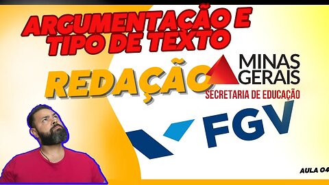 Redação na FGV: tipo de texto e argumentação