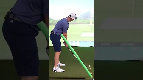 Use the swing plate to shallow out your swing