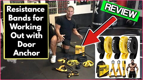 Resistance Bands for Working Out Men, Heavy Duty Power Bands with Door Anchor