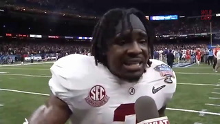 Alabama Safety Tony Brown Calls Out Clemson's 'Lies'