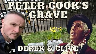 Peter Cook's Grave - Famous Graves - Unusual things