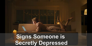 Signs Someone is Secretly Depressed / Subconscious Things You Do That Make Others Ignore You