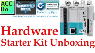 Productivity Open P1AM Industrial Arduino Starter Kit Unboxing