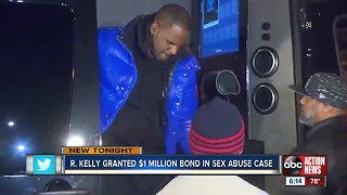 R. Kelly granted $1 million bond in sex abuse case