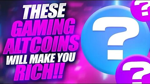 THESE UPCOMING CRYPTO GAMING ALTCOINS WILL BE HUGE IN WEB 3 GAMING