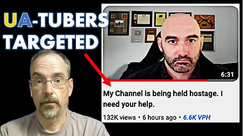 S.O.S. HELP! Pro-Ukraine YouTubers are being attacked.