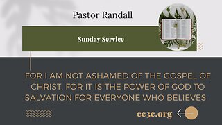 Pastor Randall: Matthew 13:44-46