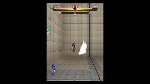 Shadow VS Sonic I Sonic Battle Mugen #shorts #short #shortvideo