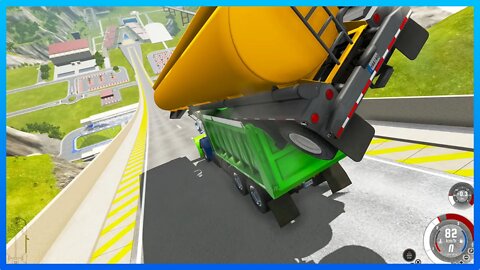 TruckFails | INSANE TRUCK JUMPS #267 – BeamNG.Drive