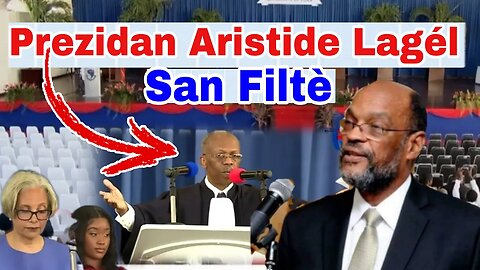 FLASH ! Ansyen Prezidan Jean Bertrand Aristide Telman Pale Koze Menm Moun Fou Sezi/ Peyi a Tranble