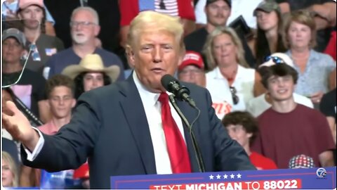 Full Speech: Former President Donald Trump delivers remarks at Grand Rapids rally