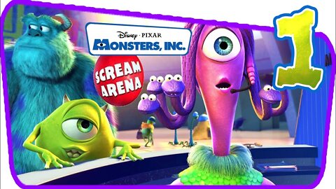Monster Inc Scream Arena Walkthrough (GameCube) - Part 1