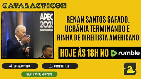 #151 Renan Santos Safado, Ucrânia Terminando E Rinha De Direitista Americano