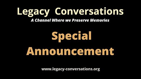 Legacy Conversations - OPS Sceptic / Smokeshell Message