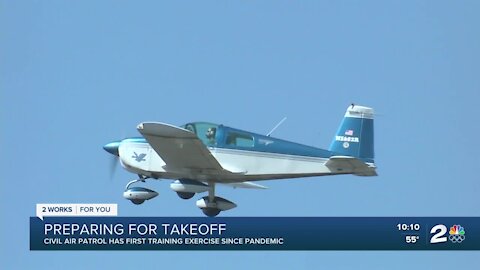 Civil Air Patrol Training in Sand Springs