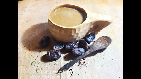 DATE PITS - MAKE HEALTHY NO GITTER COFFEE - ZERO WASTE VEGAN | Connie's RAWsome kitchen