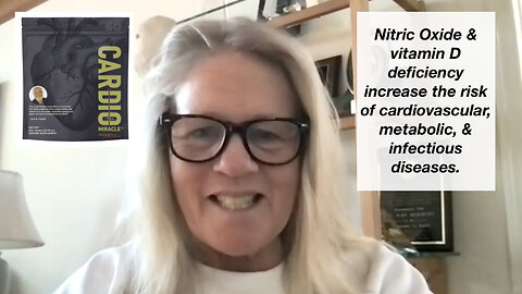 Why Cardio Miracle? Nitric Oxide & Vitamin D Deficiency Increase Risks of Cardiovascular Diseases.