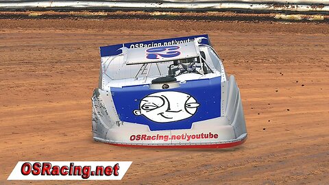 Pro Late Model Slick Track Practice - Williams Grove Speedway - iRacing Dirt #iracing #dirtracing
