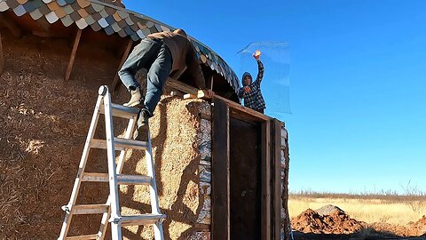 Building A "Mineshaft" Entrance For Our Self-Built Desert Home