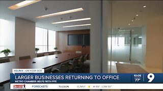 Tucson companies are heading back to the office