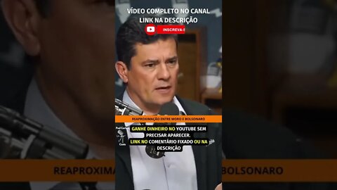 REAPROXIMAÇÃO ENTRE SERGIO MORO E BOLSONARO #shorts #sergiomoro #bolsonaro #segundoturno