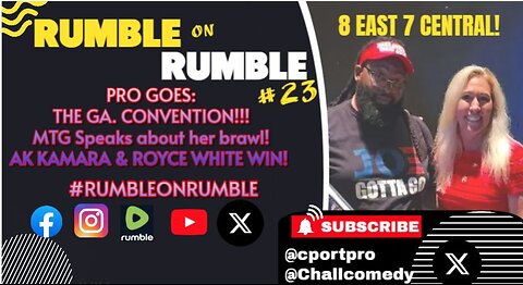 Rumble on Rumble 23 PRO GOES, MTG TALKS, AK and Royce win!