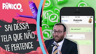 Rabino Sany: 'O CELULAR E O WHATSAPP QUEREM QUE A GENTE NÃO RACIOCINE'