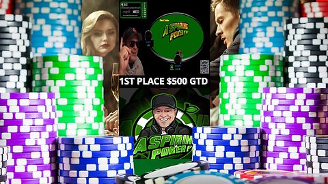 1ST PLACE IN THE $500 GTD POKER TOURNAMENT!: Poker Vlog highlights #SHORTS