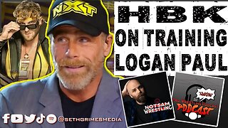 Shawn Michaels on Training Logan Paul | Clip from Pro Wrestling Podcast Podcast #wwe #loganpaul