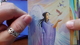 Unboxing Archangel Oracle Cards by Diana Cooper