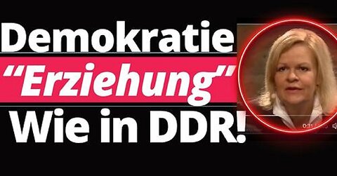 Unfassbar: Linksradikale SPD Faeser gibt wahre Gesinnung Preis!