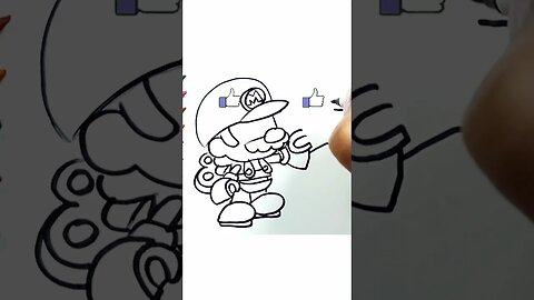 How to Draw and Paint Super Mario in a Cute Way: Complete Tutorial!