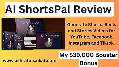 AI ShortsPal Review With $39,000 Booster Bonus (AI ShortsPal App by Kundan Choudhary)