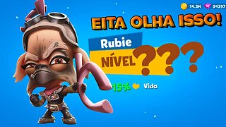 RUBIE Finalmente EVOLUIU, qual será o nv que CHEGOU? Zooba