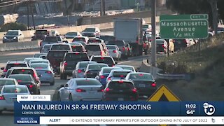 Man injured in SR-94 freeway shooting