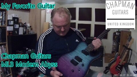 My Favorite Guitar - Chapman Guitars ML3 Modern Abyss w/ My Favorite Overdrive Pedal!