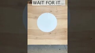 Wait For It... #shorts #woodworking #magic