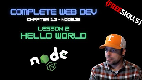 Web Dev 10 - 2 Node.js Hello World
