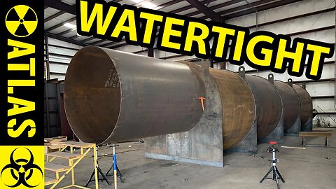 Atlas 10'x38' Round Water Tight Bomb Shelter !!