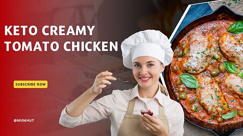 KETO Creamy Tomato Chicken | KETO Recipes | Chicken Recipes | Easy Recipes