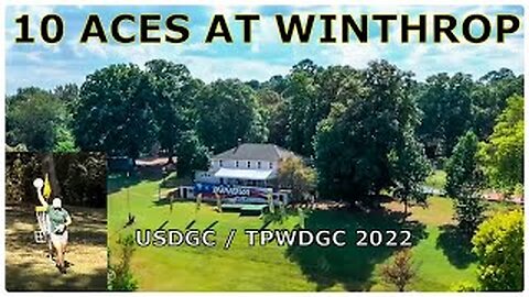 A TOTAL OF 10 ACES WERE THROWN AT WINTHROP UNIVERSITY DURING THE USDGC / TPWDGC 😱