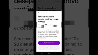 Como PEDIR OUTRO CARTÃO no NUBANK #shorts