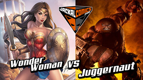 WONDER WOMAN Vs. JUGGERNAUT - Comic Book Battles: Who Would Win In A Fight?