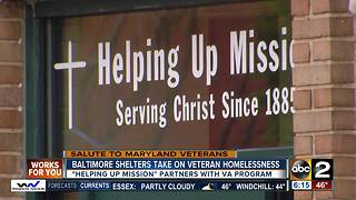 Baltimore shelters take on veteran homelessness