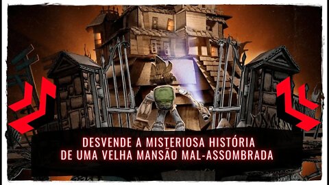 Paper Cut Mansion - Desvende a Misteriosa História de uma Velha Mansão Mal-Assombrada