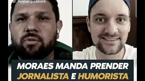 Moraes manda prender Oswaldo Eustáquio e humorista do canal hipócritas