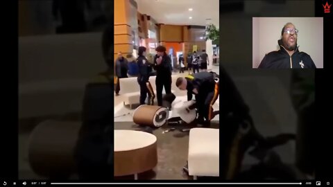 Police Arrest Only Black Kid In Fight While White Kid Is Politely Seated!